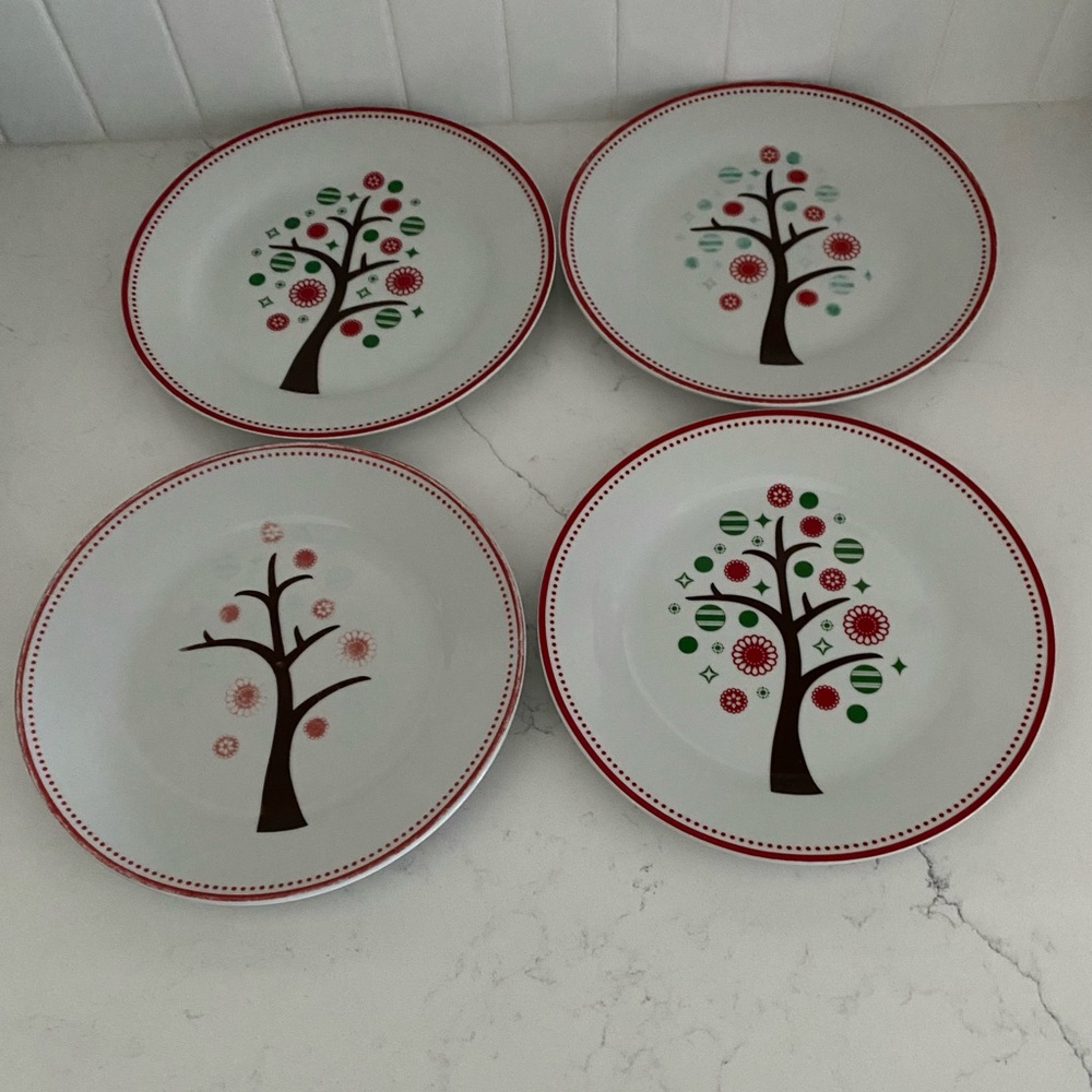 Second Cup Side Plate Set (4) - Picture 3 of 4
